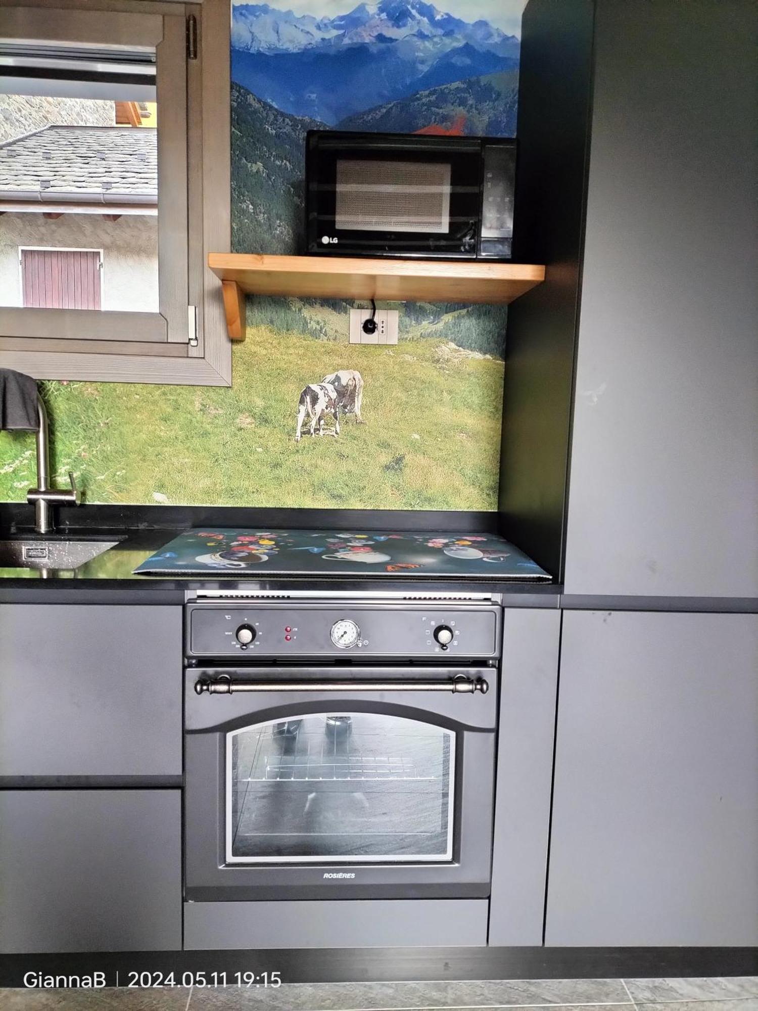 Beb Aria Di Montagna Panzió Forcola Kültér fotó