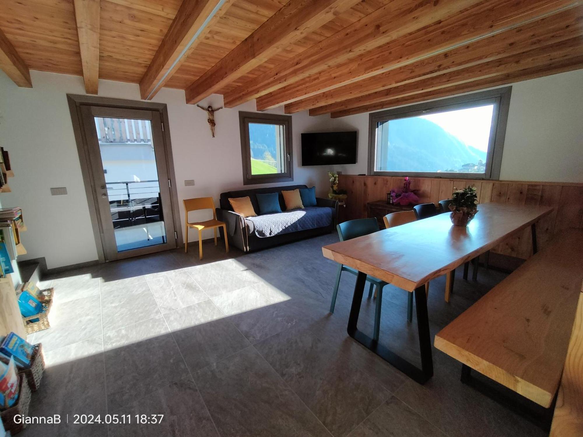 Beb Aria Di Montagna Panzió Forcola Kültér fotó